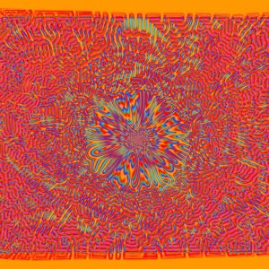 Psychyaydelic (Red) | Fine Art by tigheyay